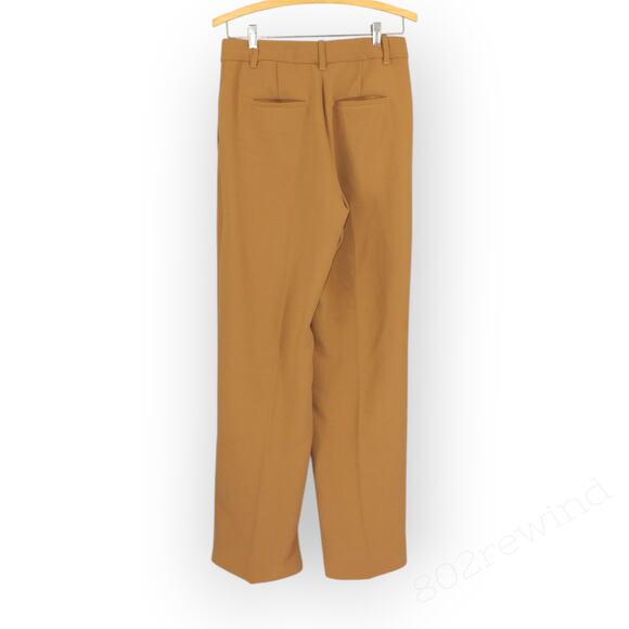 Sz 6 Aritzia The Effortless Pant Crepette Saville HiWaist WideLeg Japan Trouser - Picture 4 of 11